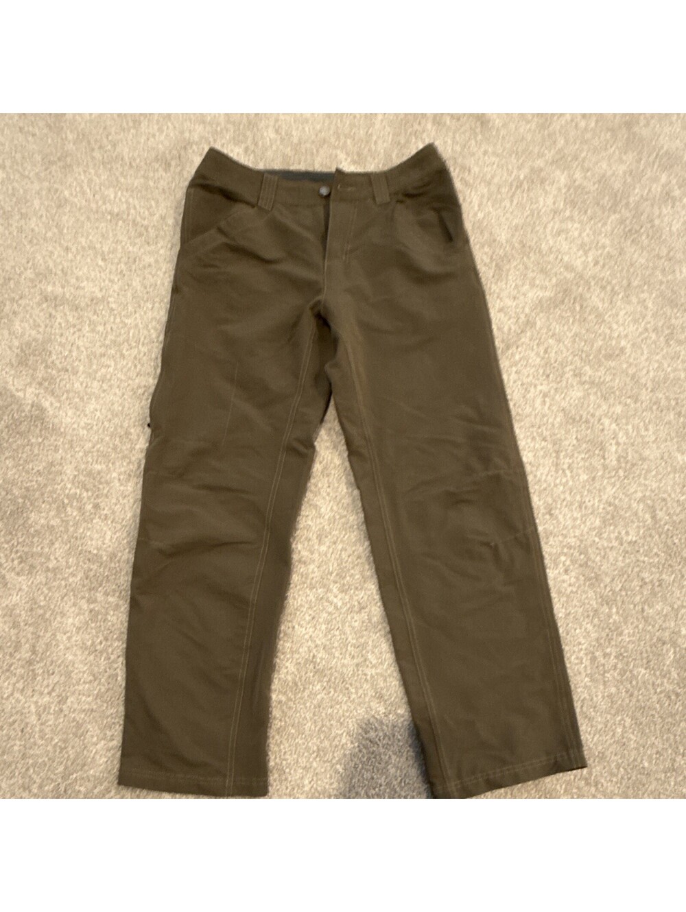 Columbia Omni-Shield Brown Hiking Pants Mens 30W 30L Nylon Elastane